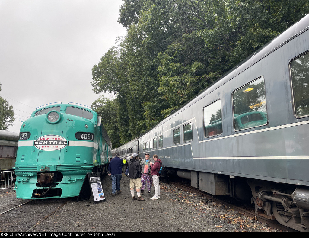 NY Central Rolling Stock at URHS Open House 